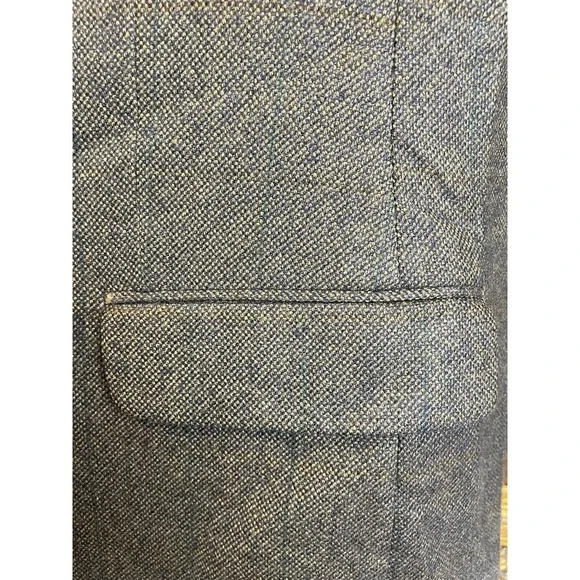 Jack Victor 42R Lucawood SPJ 100% Wool Soft Tweed‎ Brown Windowpane 2Btn Blazer